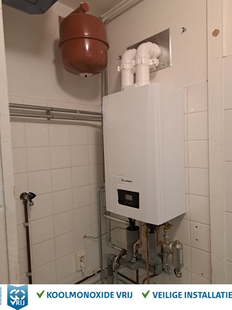 CV ketel CO Vrij